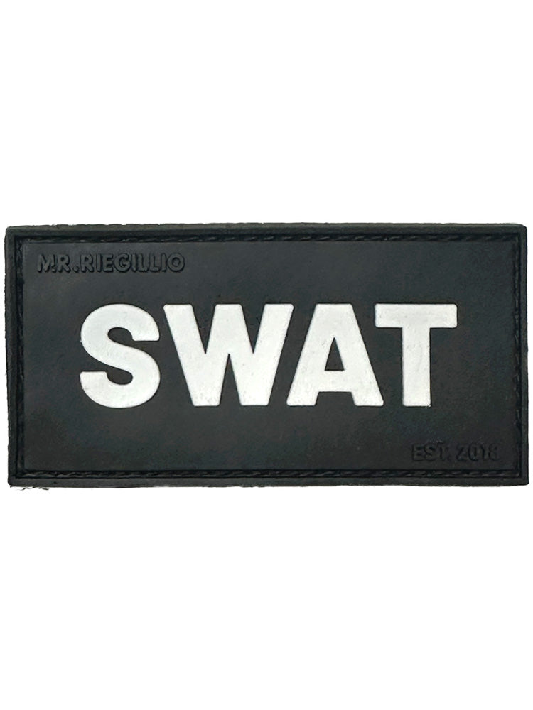 Riegillio Patch - SWAT schwarz-weiß
