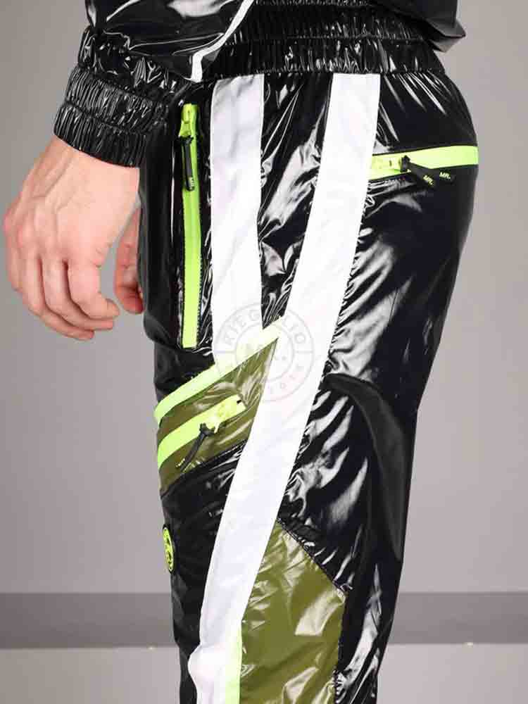 Riegillio Shiny Nylon Tracksuit Pants - FUNIS