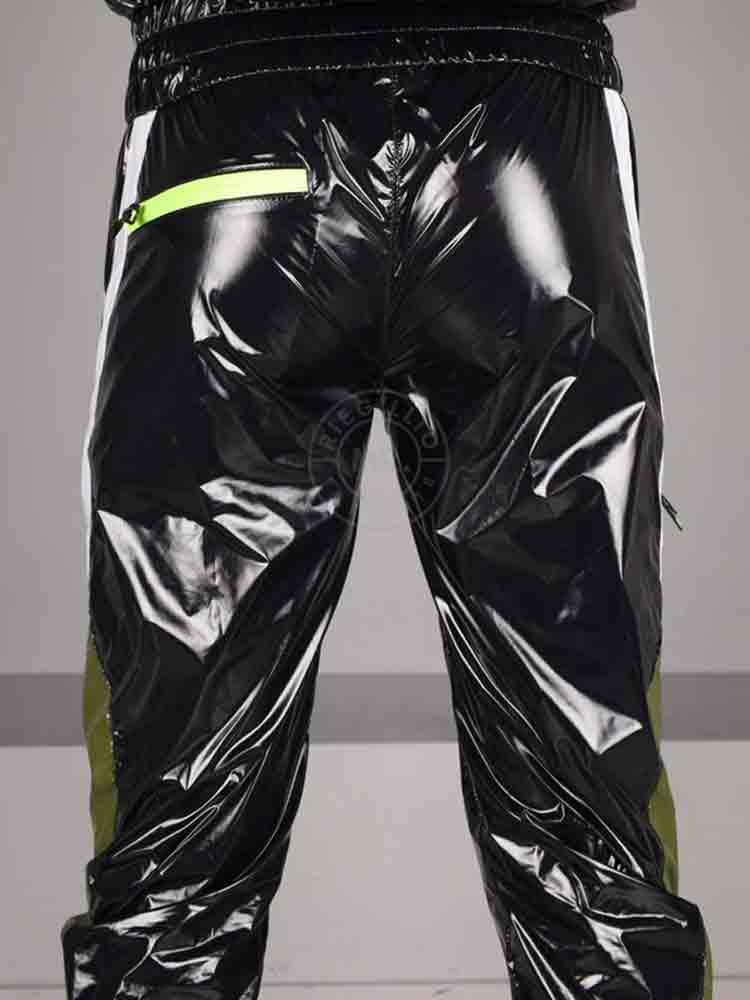 Riegillio Shiny Nylon Tracksuit Pants - FUNIS