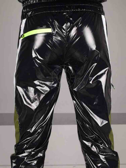 Riegillio Shiny Nylon Tracksuit Pants - FUNIS