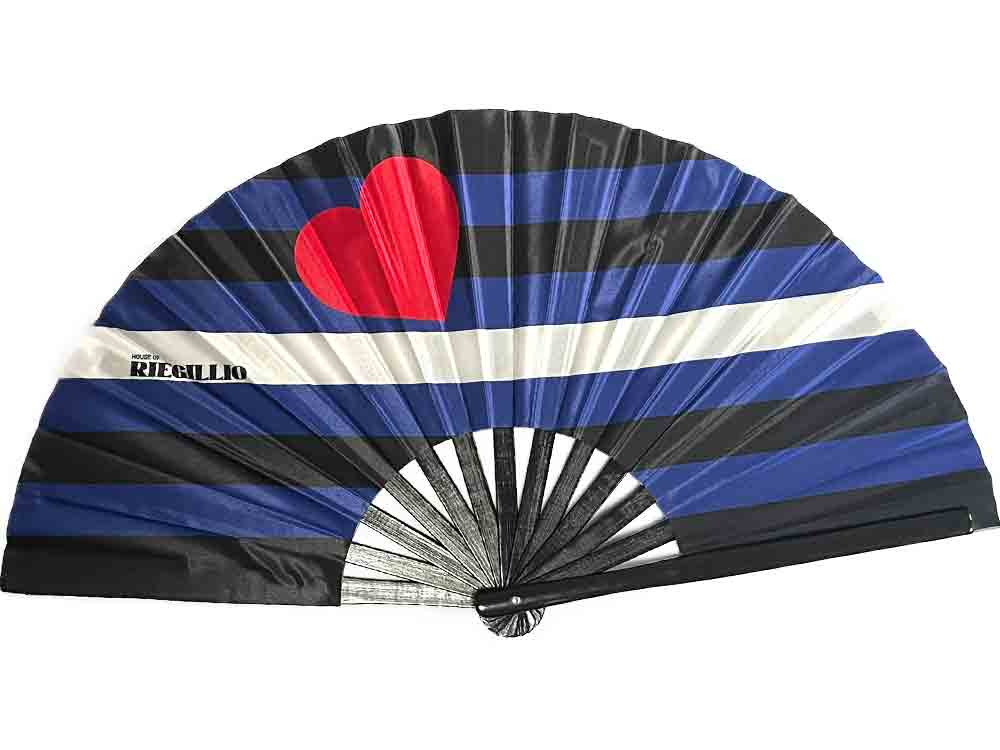 Riegillio Leather Pride Fächer 62 cm