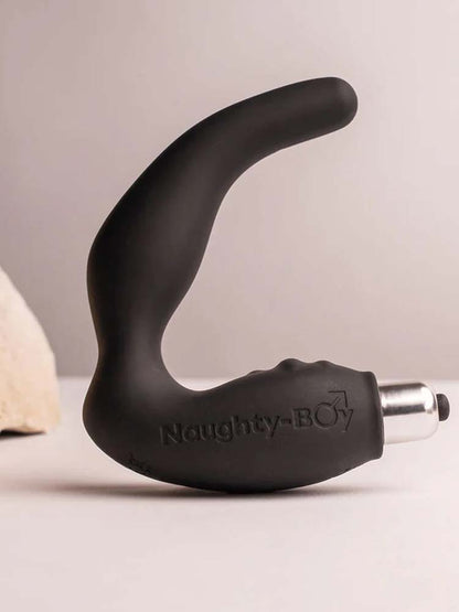 ROCKS-OFF NAUGHTY BOY Prostata 7fach Vibrator schwarz