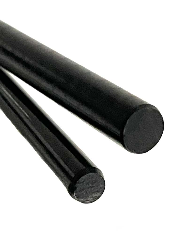 Rohrstock POW schwarz 85cm 6mm