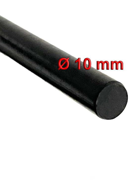 Rohrstock POW schwarz 85cm 10mm