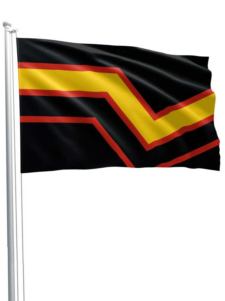 Rubber Pride Flagge 90x150cm