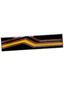 Rubber Pride Flaggen-Anstecker Pin lang