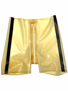 SPEXTER Rubber-Shorts transparent Streifen schwarz 0.35