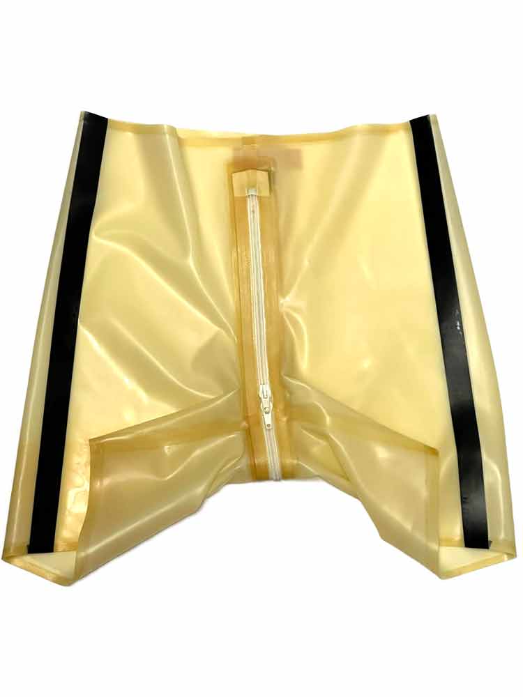 SPEXTER Rubber-Shorts transparent Streifen schwarz 0.35