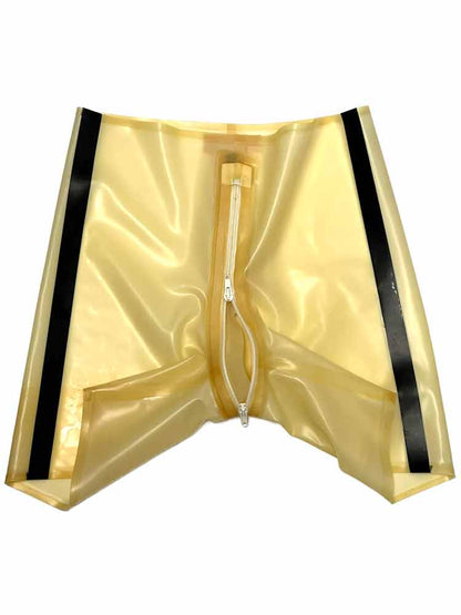SPEXTER Rubber-Shorts transparent Streifen schwarz 0.35