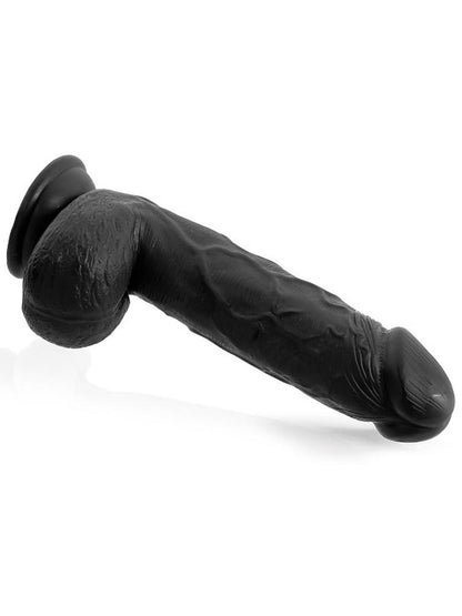 RUDE RIDER Realistic Dildo ADAM - schwarz