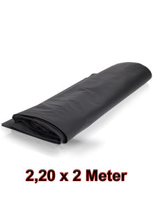 RUDE RIDER Vinyl Bettlaken 220x200cm schwarz