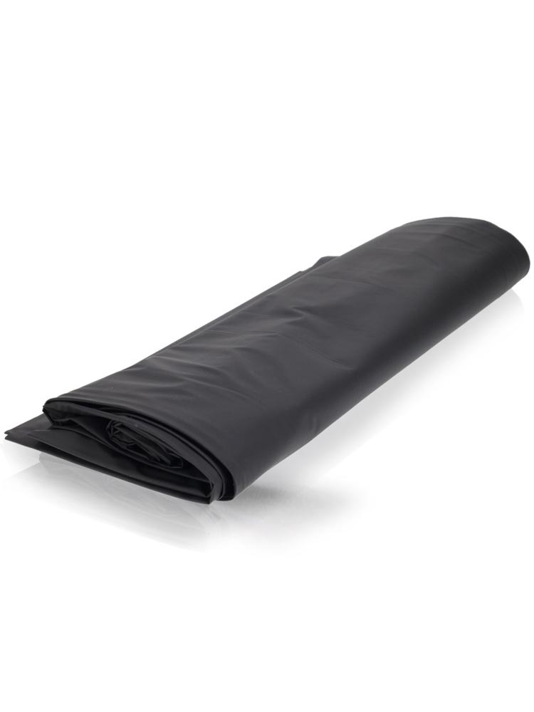 RUDE RIDER Vinyl Bettlaken 220x200cm schwarz