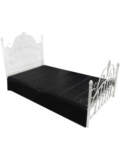 RUDE RIDER Vinyl Bettlaken 220x200cm schwarz