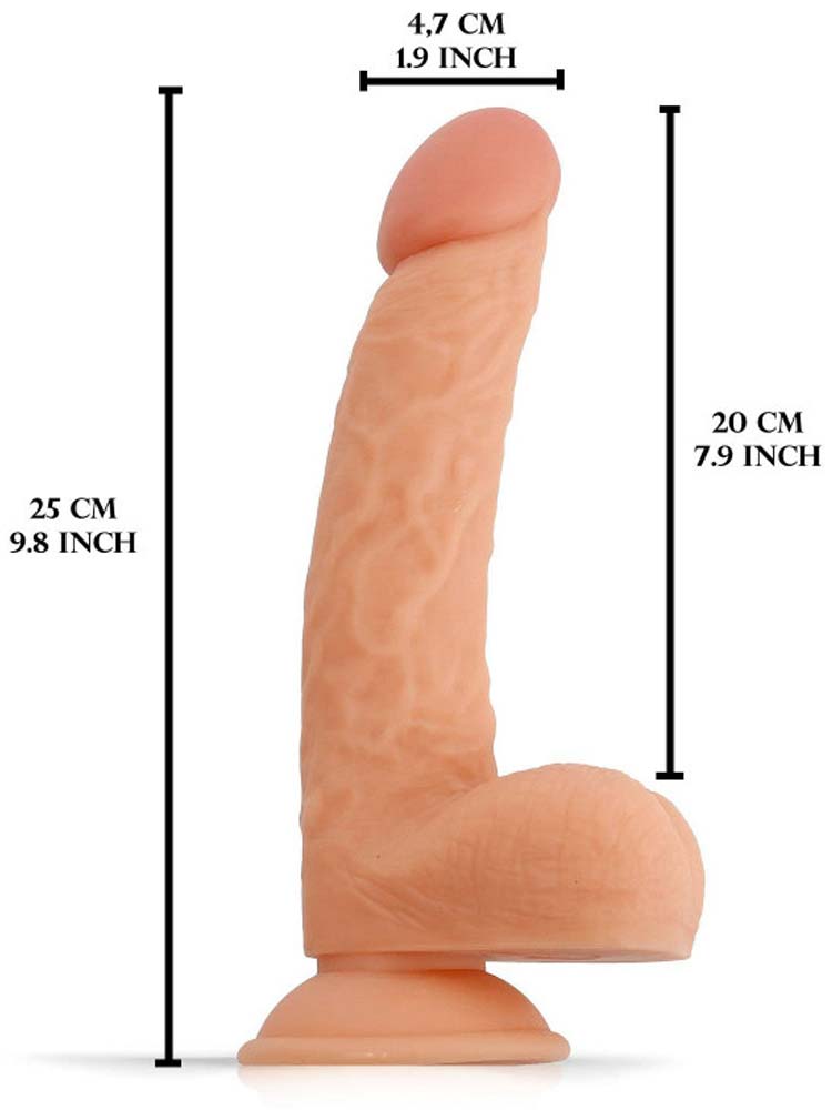 RUDE RIDER Realistic Dildo DIEGO - light