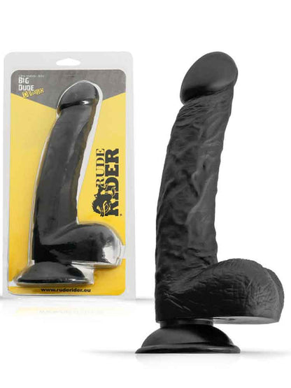 RUDE RIDER Realistic Dildo DIEGO - schwarz