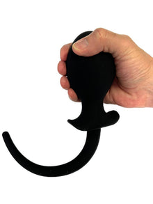 RUDE RIDER DOGTAIL Plug large - schwarz