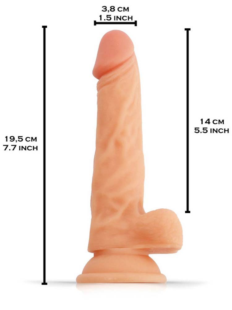 RUDE RIDER Realistic Dildo FINN - light