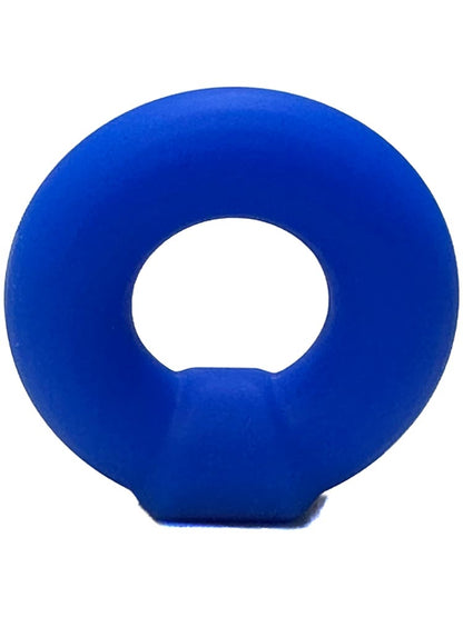 RUDE RIDER KNOB Cockring Silikon - blau