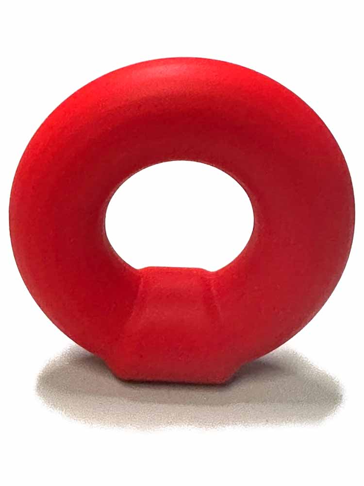 RUDE RIDER KNOB Cockring Silikon - rot