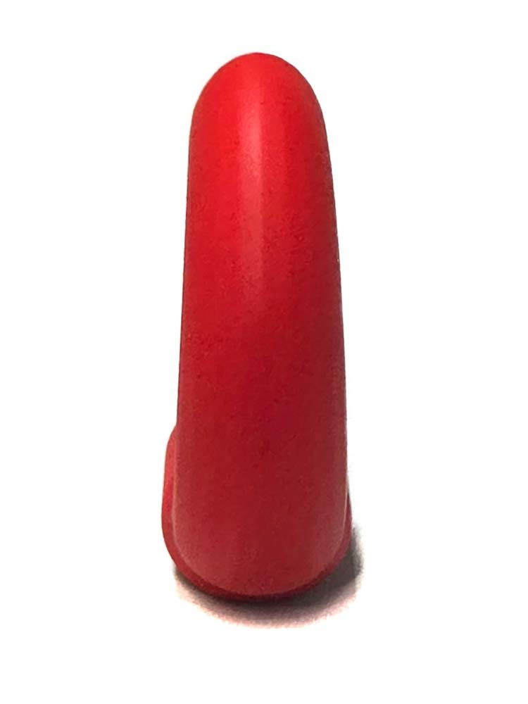 RUDE RIDER KNOB Cockring Silikon - rot