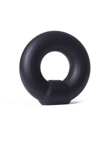 RUDE RIDER KNOB Cockring Silikon - schwarz