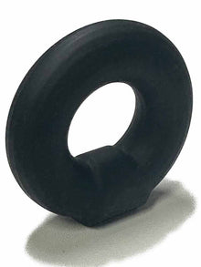 RUDE RIDER KNOB Cockring Silikon - schwarz