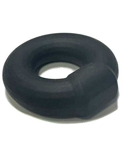 RUDE RIDER KNOB Cockring Silikon - schwarz