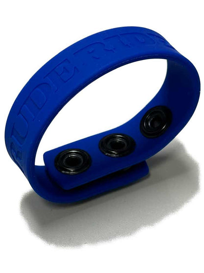 RUDE RIDER Cockring Silikon - blau