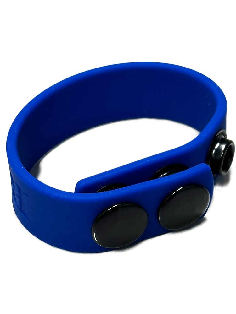 RUDE RIDER Cockring Silikon - blau