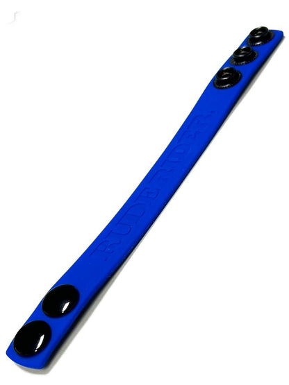RUDE RIDER Cockring Silikon - blau