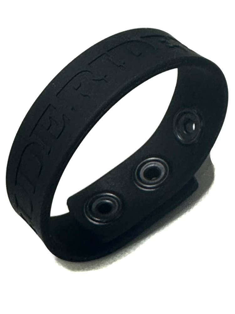 RUDE RIDER Cockring Silikon - schwarz