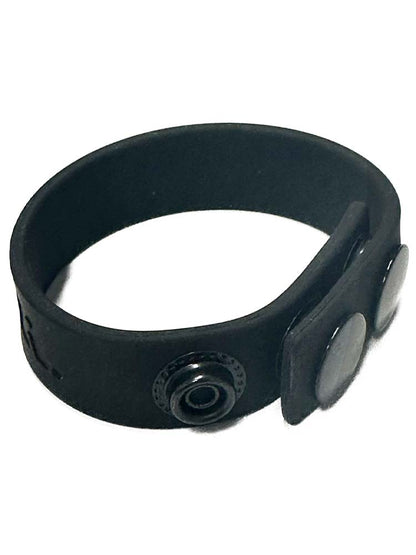 RUDE RIDER Cockring Silikon - schwarz