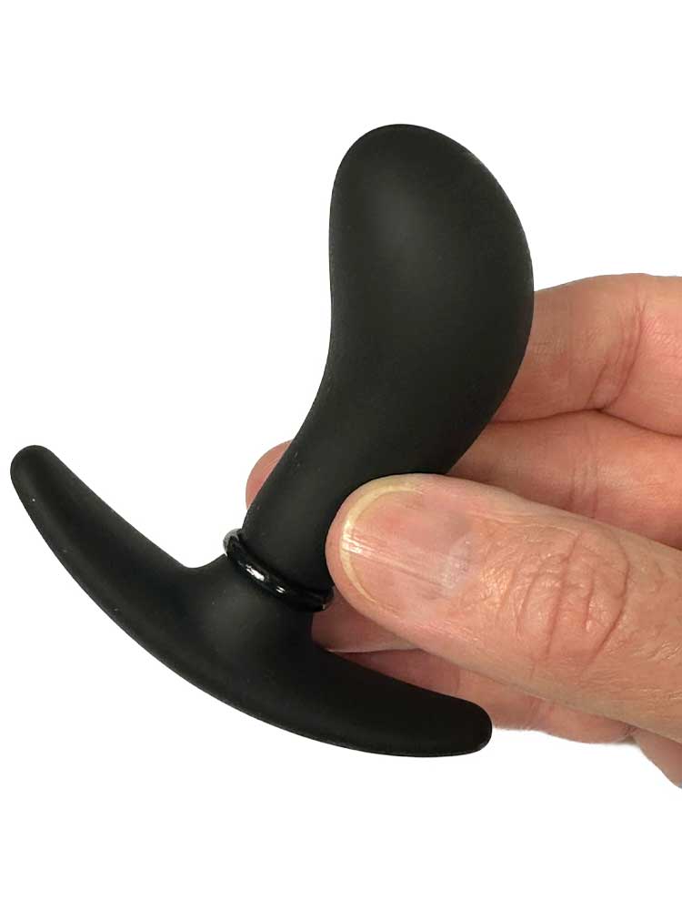 RUDE RIDER Butt Plug aufblasbar schwarz