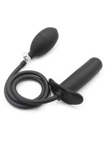 RUDE RIDER Silikon T-PLUG aufblasbar schwarz