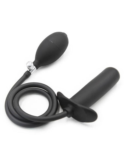 RUDE RIDER Silikon T-PLUG aufblasbar schwarz