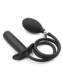 RUDE RIDER Silikon T-PLUG aufblasbar schwarz