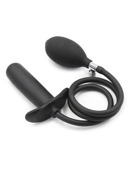 RUDE RIDER Silikon T-PLUG aufblasbar schwarz