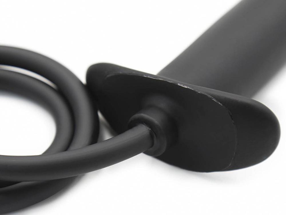 RUDE RIDER Silikon T-PLUG aufblasbar schwarz