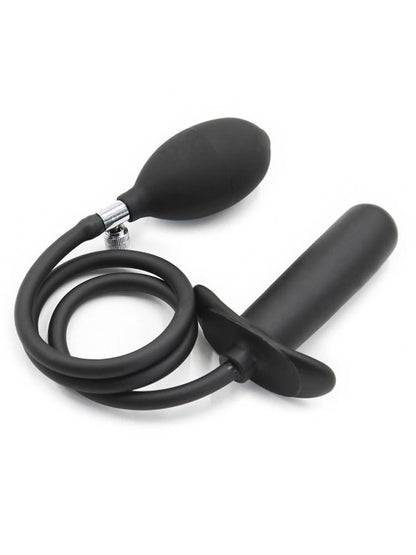 RUDE RIDER Silikon T-PLUG aufblasbar schwarz
