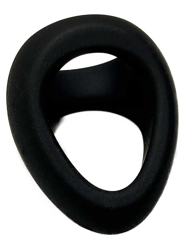 RUDE RIDER Waterdrop Silikon Cock-Ballring - schwarz