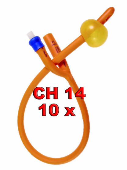 RÜSCH Ballon-Dauer-Katheter 10er Pack - CH14