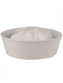 Sailor Matrosen Navy Hat - weiss
