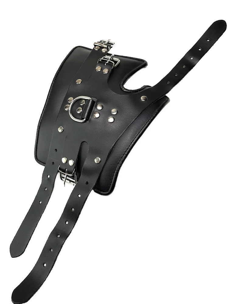 Hand-Hängefesseln Leder schwarz