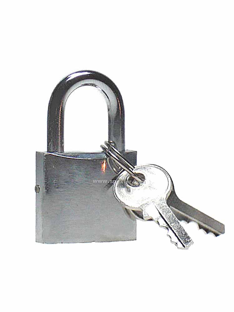 Schloss Chrom Bügel - mit 4mm Ø