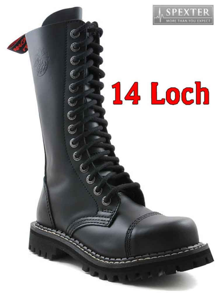 Schnürsenkel für 14 Loch - Boots bzw. Stiefel WEISS