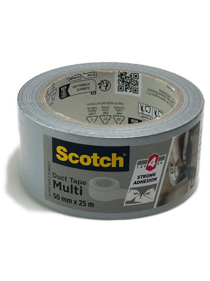 SCOTCH Duct Tape Bondage-Tape Panzerband 50mmx25m silber