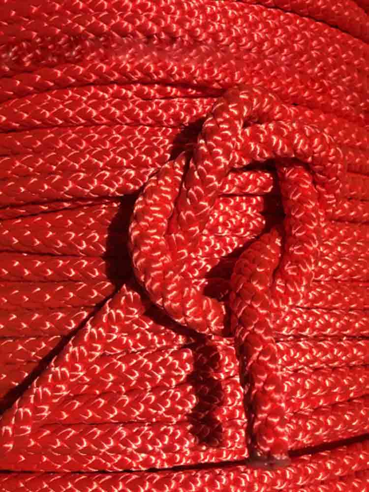 Seil aus Polyamid - rot