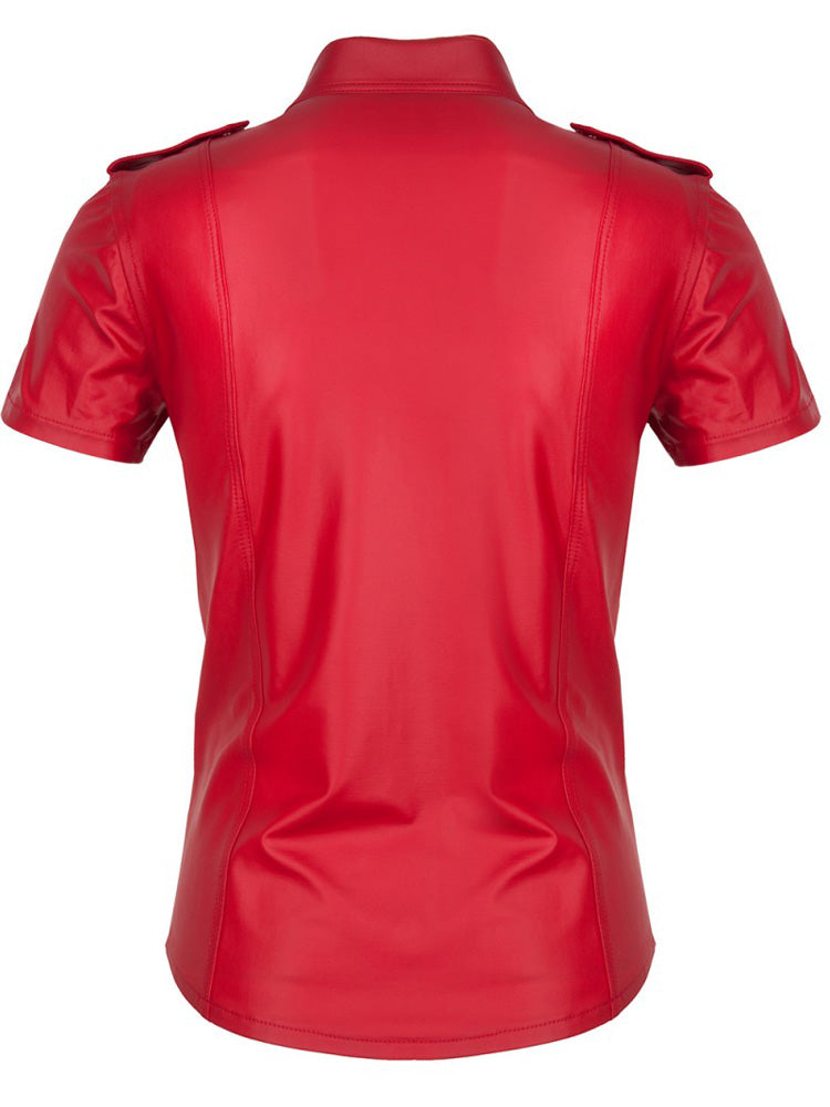Hemd CARLO Kurzarm rot