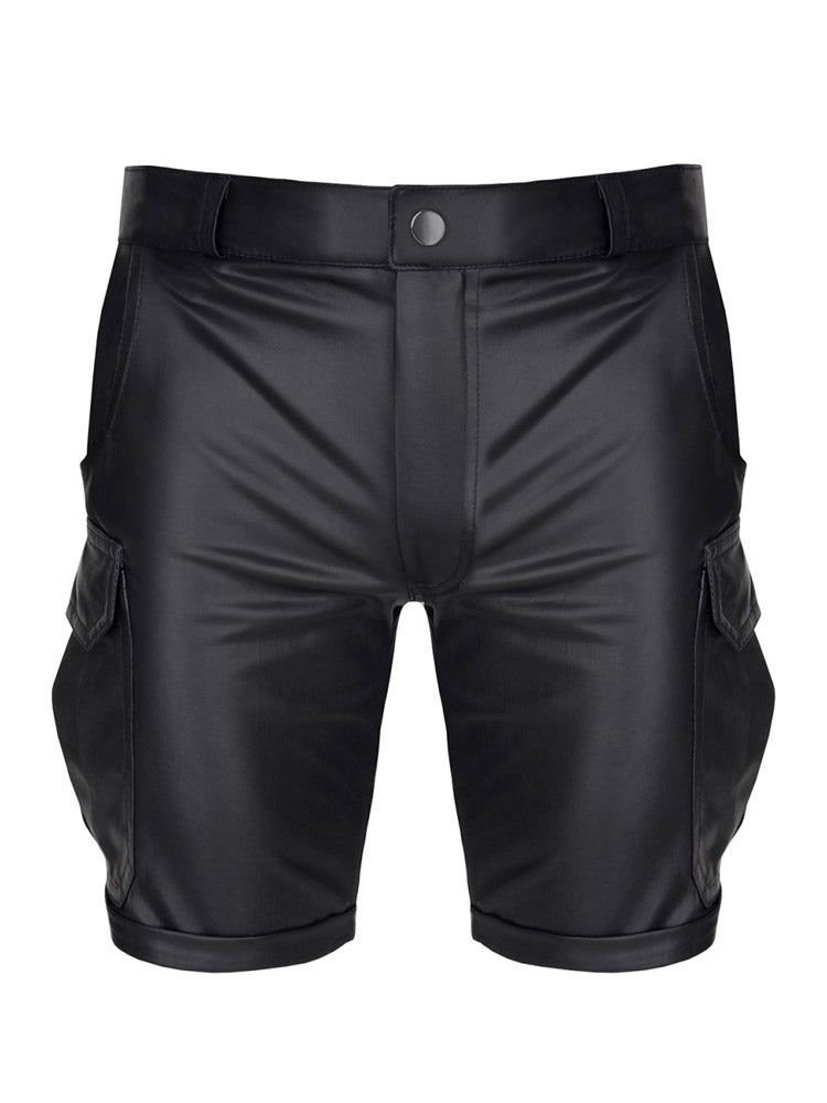 Army-Shorts LORENZO Wetlook schwarz