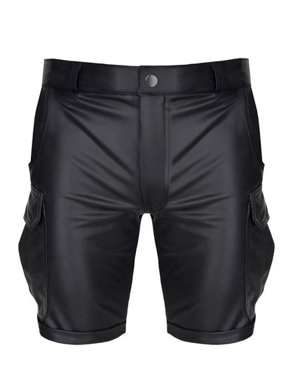 Army-Shorts LORENZO Wetlook schwarz